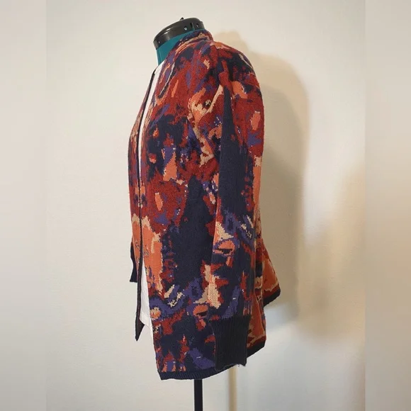 XS Adyson Parker Knit Jacquard Cardigan NWT - Picture 3 of 11